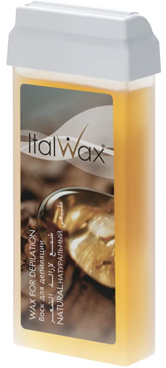 Воск для депиляции Italwax Natural средняя в картридже 100 мл