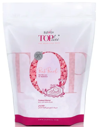 Воск для депиляции Italwax Top Line Pink Pearl средняя в гранулах 750 г
