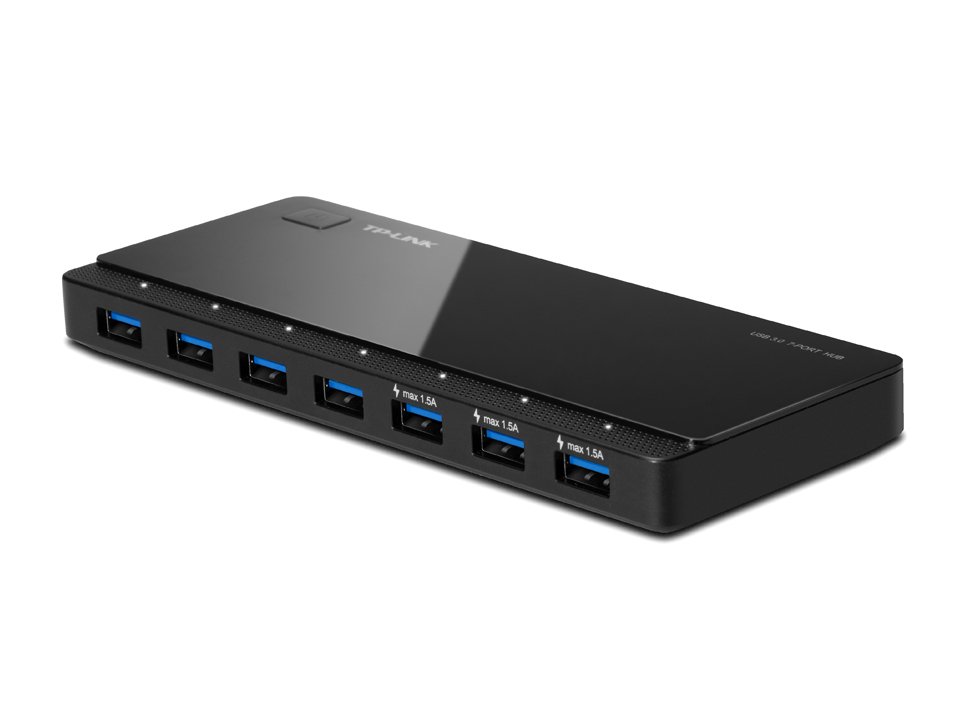 USB Hub TP-Link UH700 черный - ForteMarket USB Hub TP-Link UH700 черный купить,0