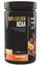 Аминокислота Maxler 100% Golden BCAA Фруктовый пунш 420г (1064)