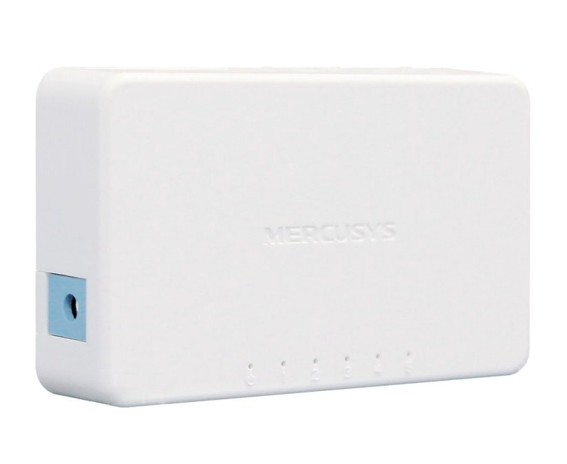 Коммутатор Mercusys MS105 белый купить,0