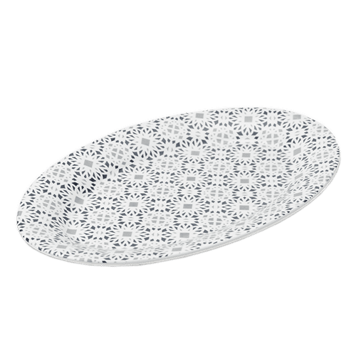 Блюдо Nava Ideas Maiolica Grey 10-099-107 35 см