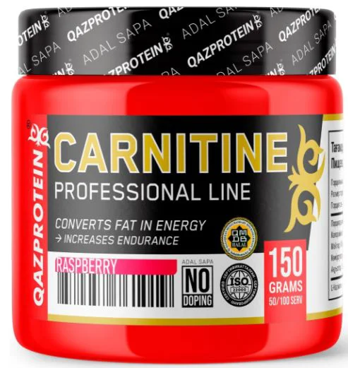 Аминокислота Qazprotein Carnitine Малина 150г (1019)