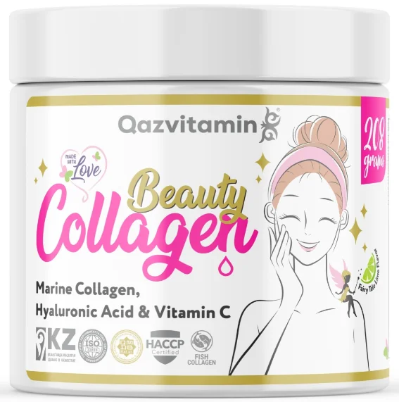 Коллаген Qazprotein Beauty Collagen Лайм порошок 208 г - ForteMarket Коллаген Qazprotein Beauty Collagen Лайм порошок 208 г купить,8940