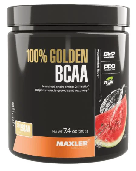 Аминокислота Maxler 100% Golden BCAA Арбуз 210г (0883)