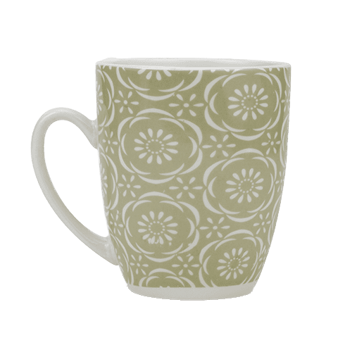 Кружка Nava Ideas Maiolica Green 10-099-115 355 мл