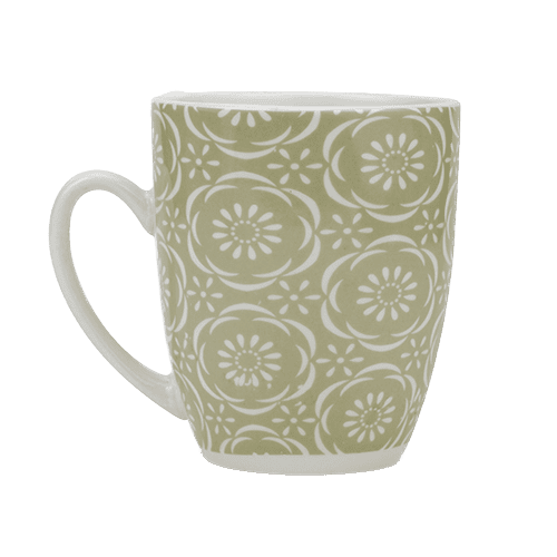 Кружка Nava Ideas Maiolica Green 10-099-115 355 мл