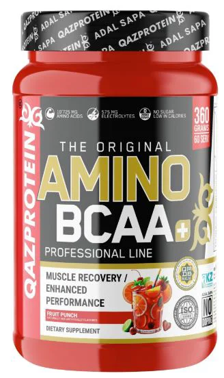 Аминокислотный комплекс Qazprotein Amino BCAA+ Фруктовый пунш 360г (4157) купить,NaN
