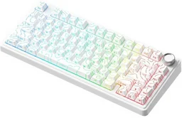 Клавиатура AULA F75 Contour белый