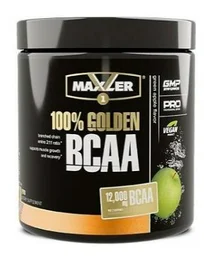 Аминокислота Maxler 100% Golden BCAA Зеленое яблоко 210г (0890)
