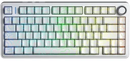 Клавиатура AULA F75 Contour белый