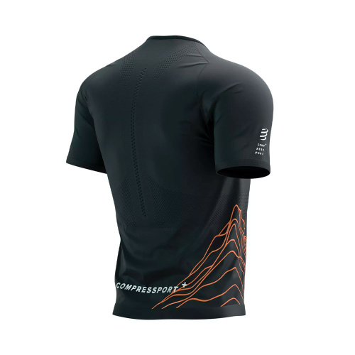 Футболка Compressport Trail half-zip AM00255L черная L купить,NaN