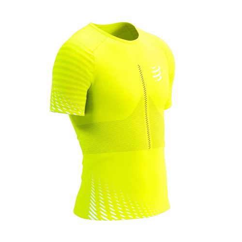 Футболка Compressport Racing SS AM00128B желтая L купить,NaN