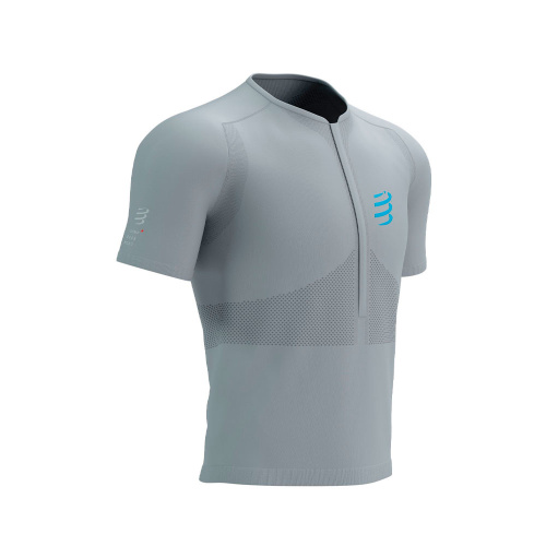 Футболка Compressport Trail half-zip AM00003B серая L купить,NaN