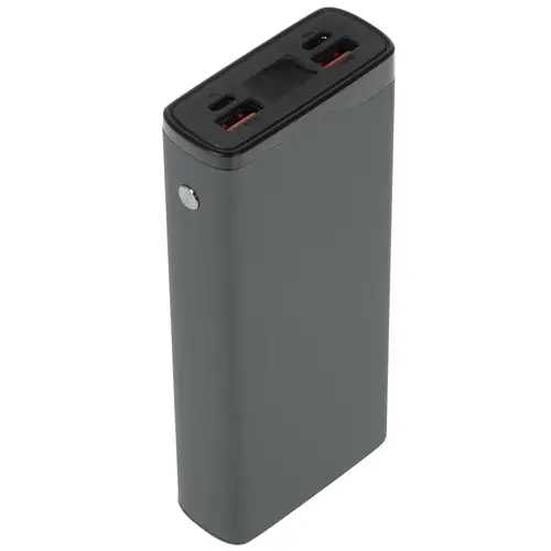 Power Bank Olmio QL-20 20000mAh серый - ForteMarket Power Bank Olmio QL-20 20000mAh серый купить,0