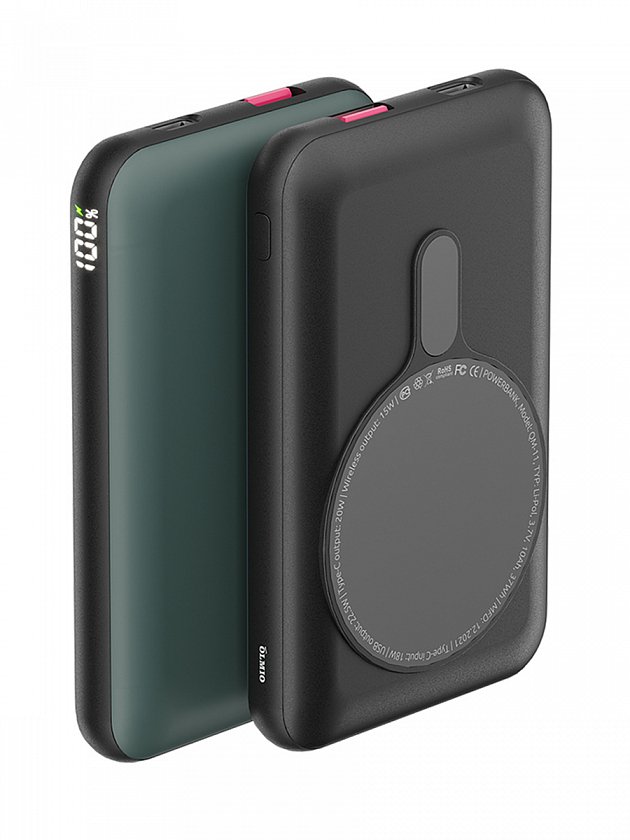 Power Bank Olmio QM-11 10000mAh зеленый