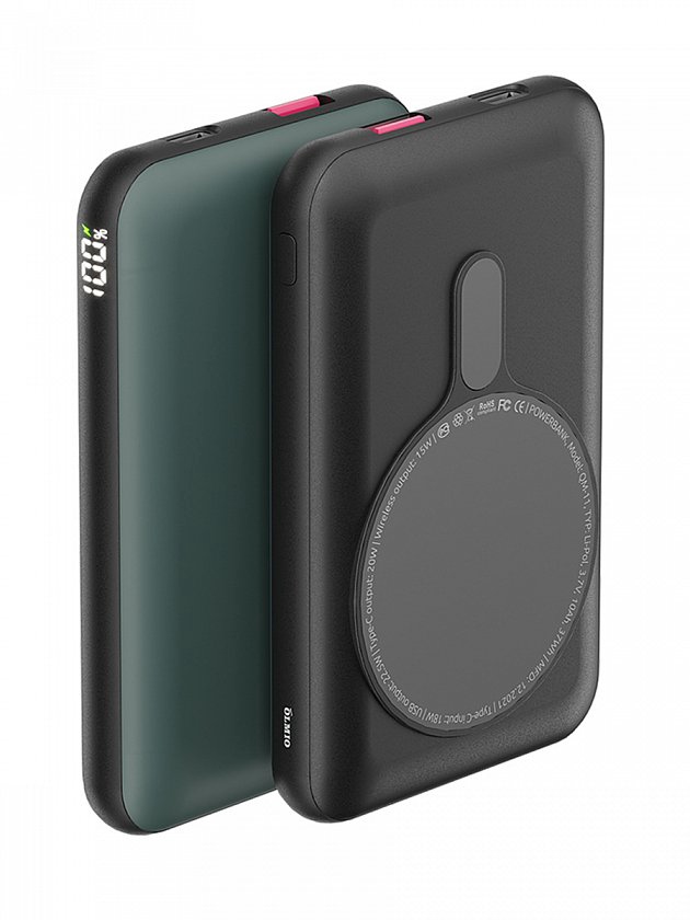Power Bank Olmio QM-11 10000mAh зеленый