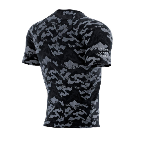 Футболка Compressport Training SS Tshirt AM00152B черно-серая S купить,NaN