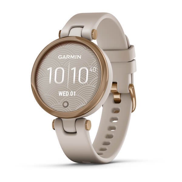 Смарт-часы Garmin Lily Sport 010-02384-11 24.5мм Rose Gold Light Sand Светло-бежевые