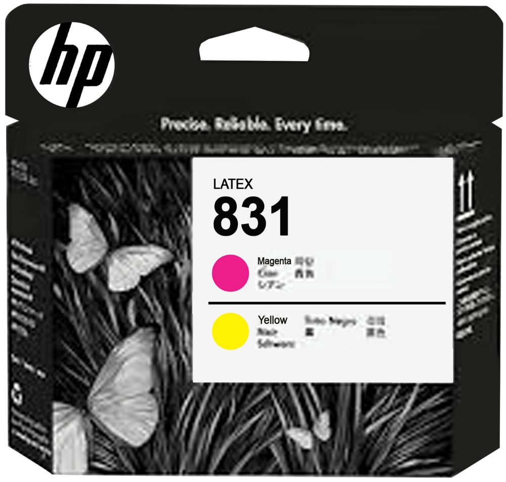 Печатающая головка HP 831 CZ678A Magenta Yellow для HP Latex 110/115/315/335 розовый желтый
