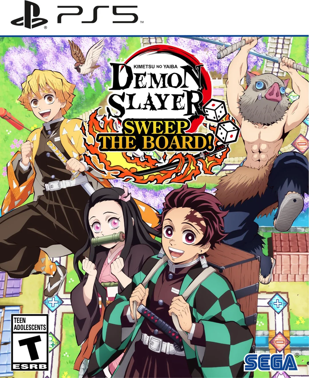 Игра для PS5 Demon Slayer Sweep The Board!