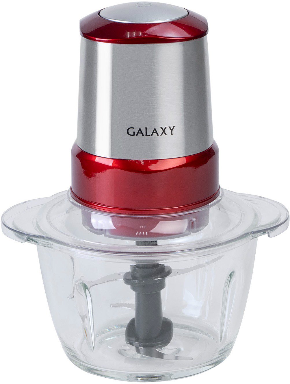 Измельчитель Galaxy GL 2354 серебристо-красный купить,NaN