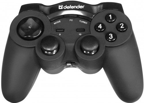 Геймпад Defender Game Racer Wireless G2 черный