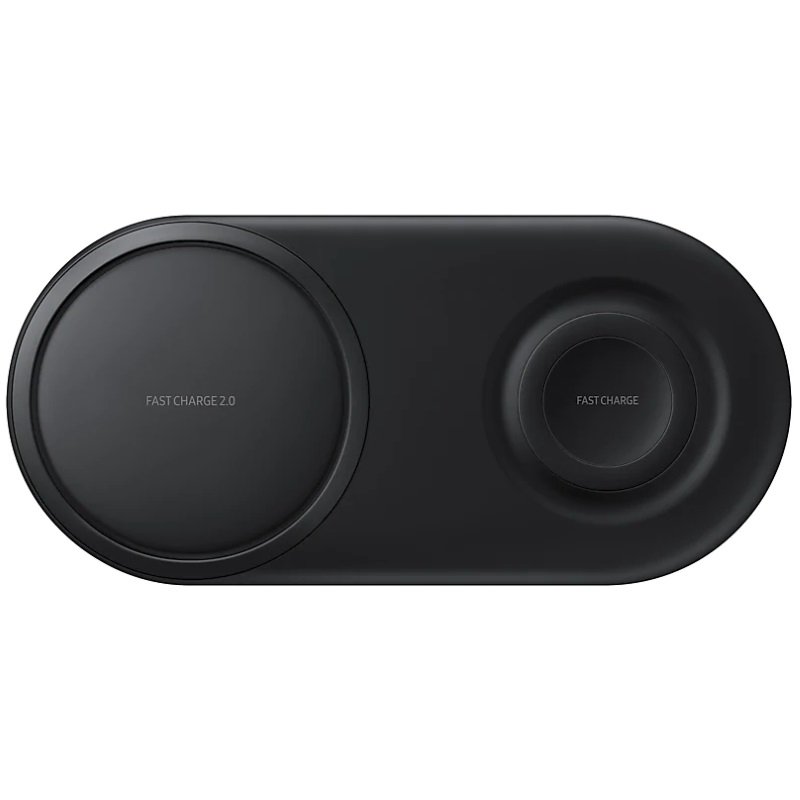 Беспроводная зарядка Samsung Wireless Charger Duo EP-P5200TBRGRU черная купить,NaN