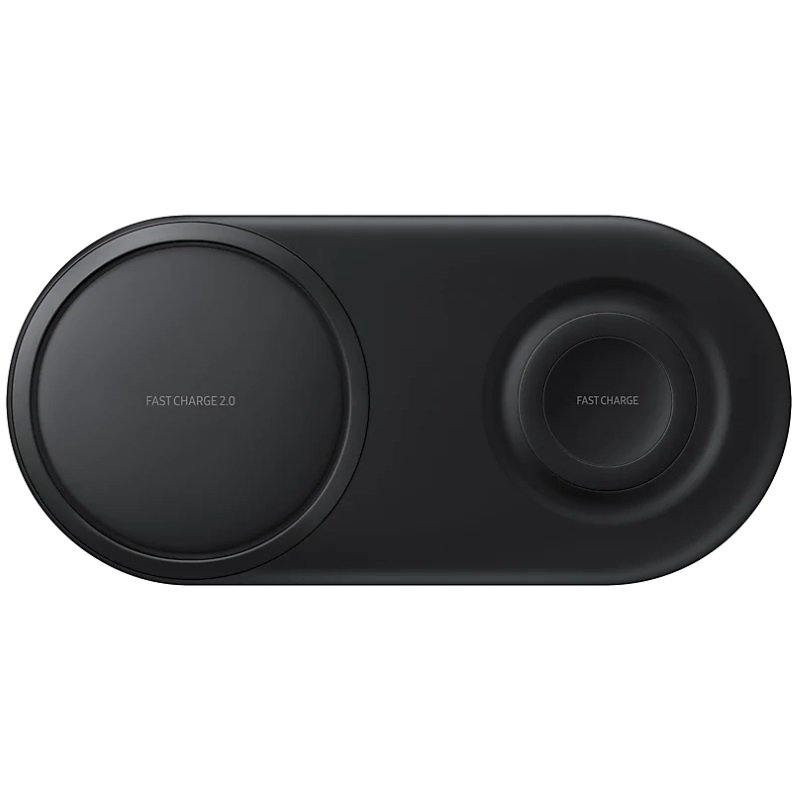 Беспроводная зарядка Samsung Wireless Charger Duo EP-P5200TBRGRU черная купить,NaN