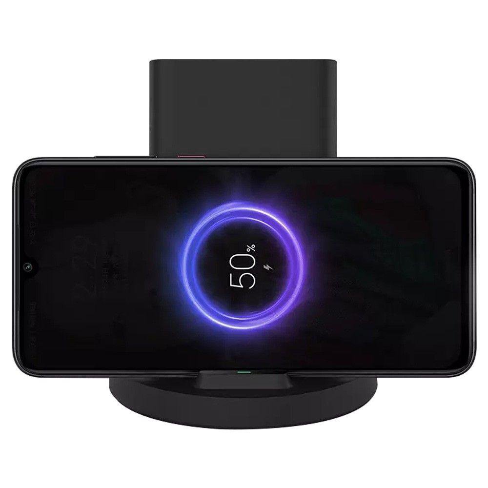 Беспроводная зарядка Xiaomi Mi 20W Wireless Charging Stand черная