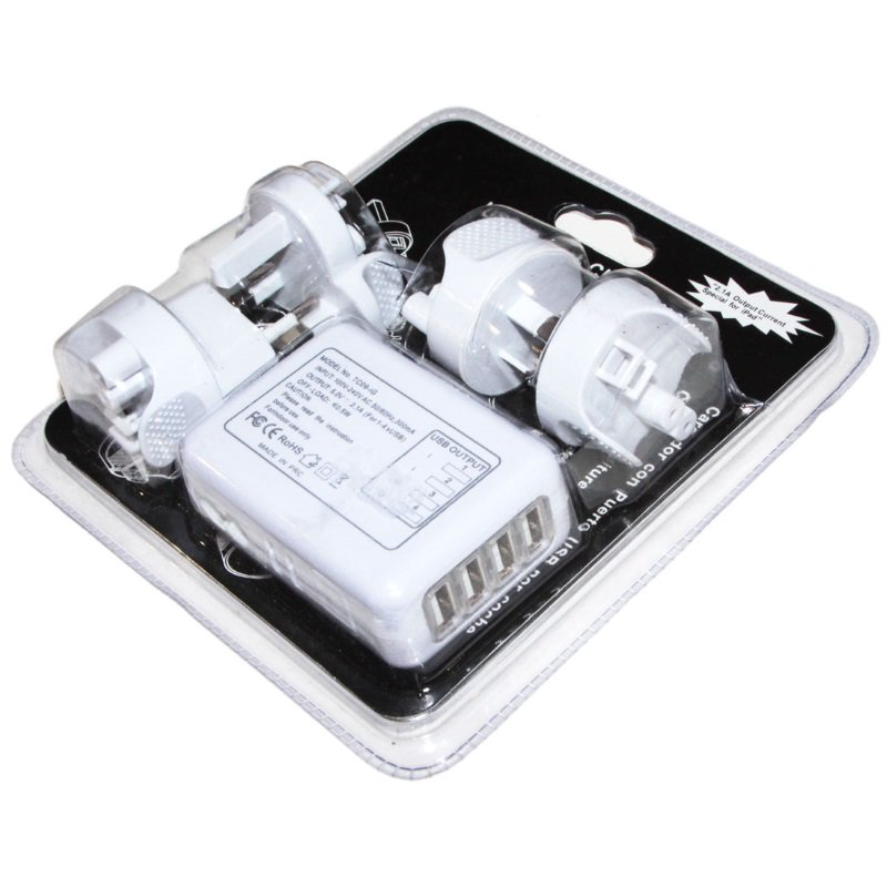 Зарядное устройство Continent ZN35-497WT/BOX белое