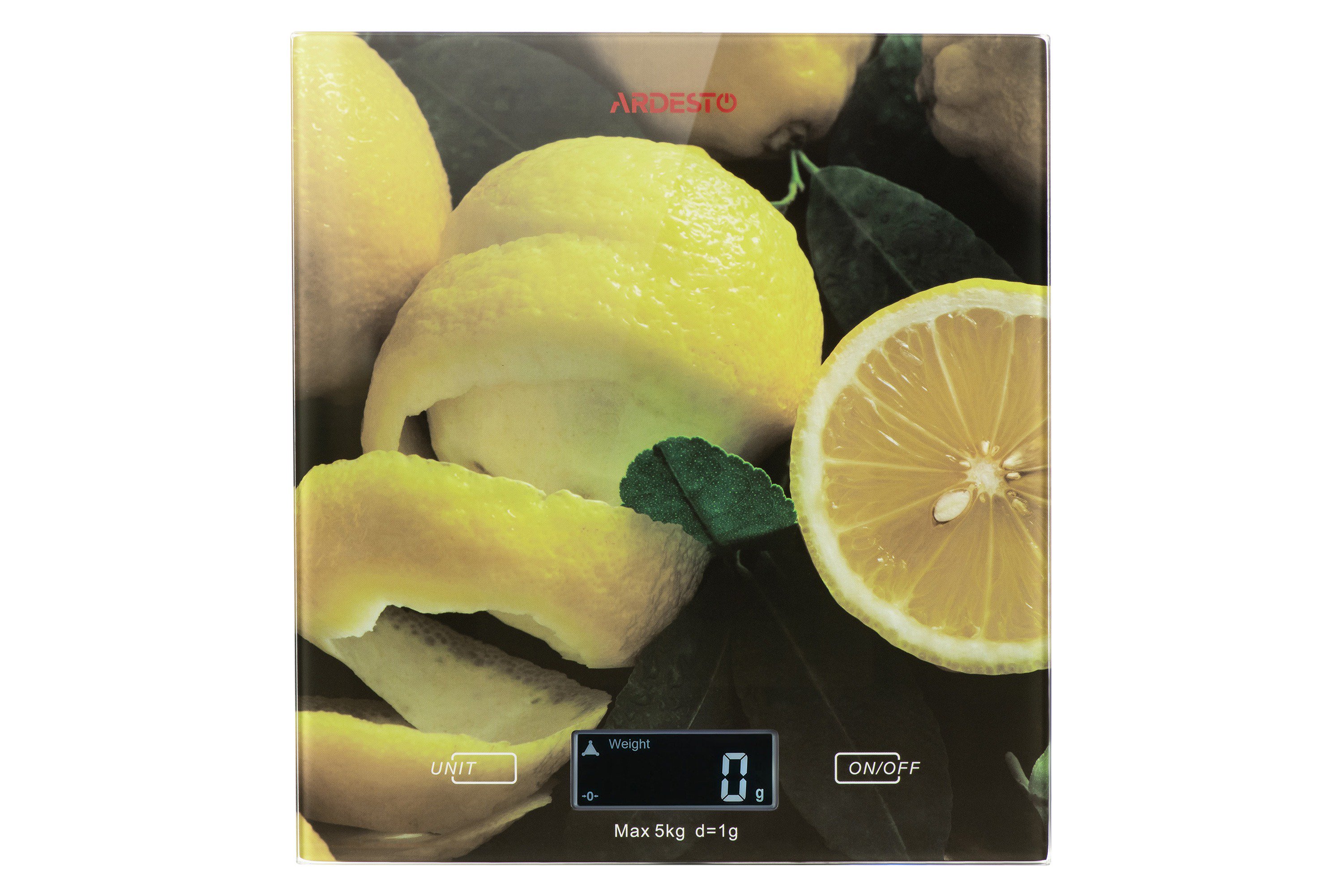Весы кухонные Ardesto SCK-893 Lemon