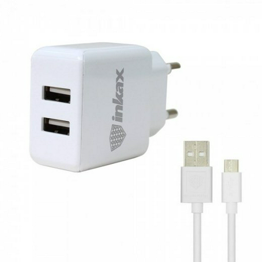 Зарядное устройство Inkax CD-01-Micro белое
