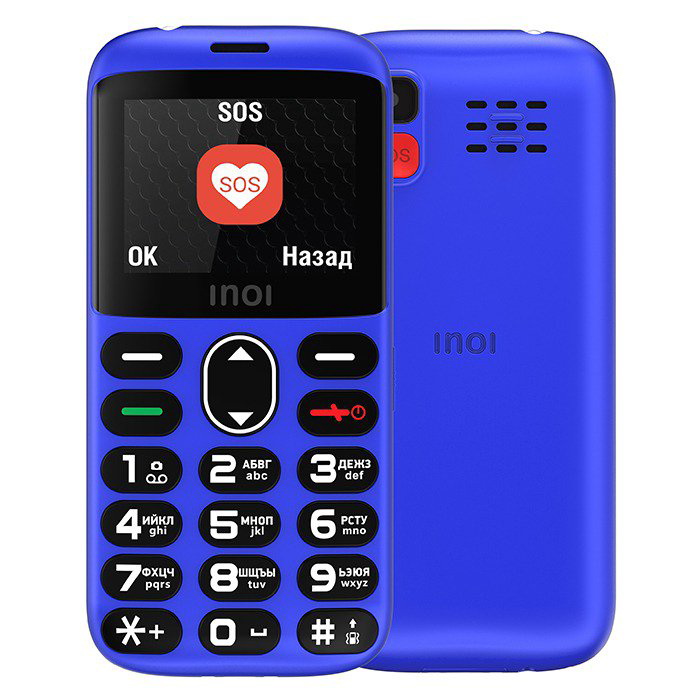Мобильный телефон Inoi 118B Blue купить,NaN