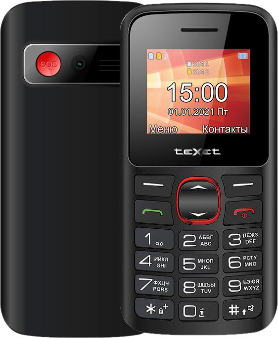 Мобильный телефон TeXet TM-B315 Black купить,NaN