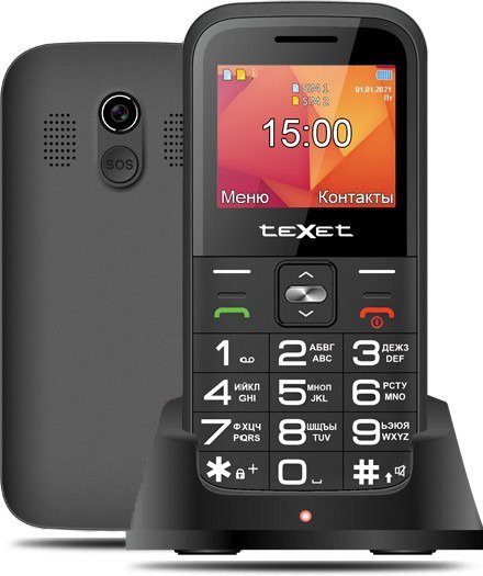 Мобильный телефон Texet TM-B418 Black