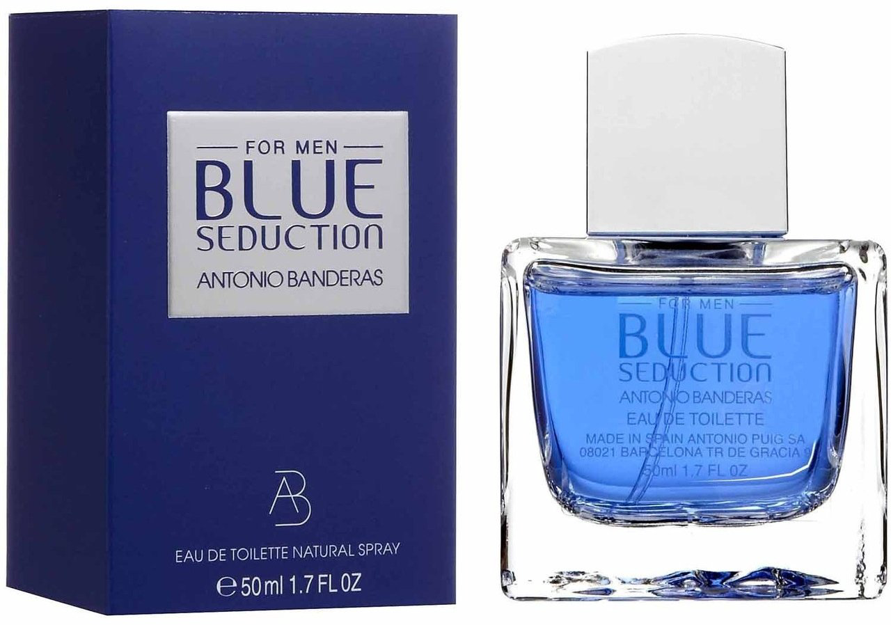 Antonio Banderas Blue Seduction туалетная вода EDT 50 мл, для мужчин купить,NaN