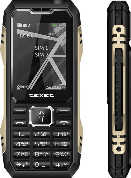 Мобильный телефон Texet TM-D424 Black купить,NaN