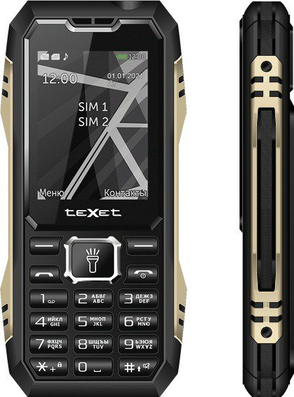 Мобильный телефон Texet TM-D424 Black купить,NaN