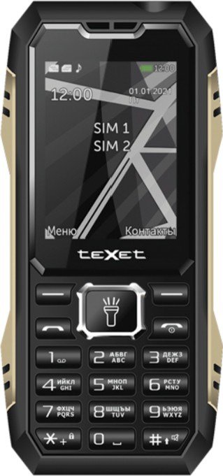 Мобильный телефон Texet TM-D424 Black купить,NaN
