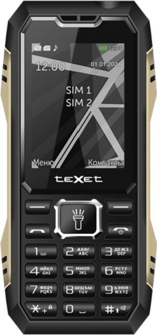 Мобильный телефон Texet TM-D424 Black купить,NaN