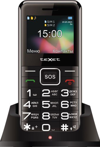 Мобильный телефон Texet TM-319 Black