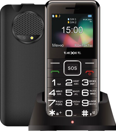 Мобильный телефон Texet TM-319 Black