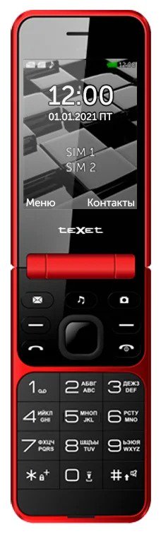 Мобильный телефон Texet TM-405 Red купить,NaN