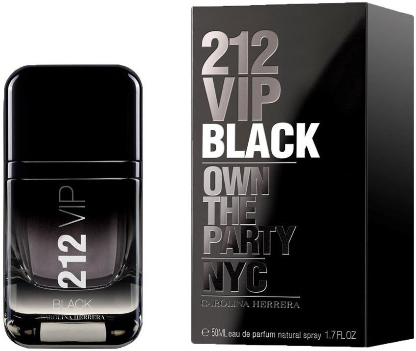 Carolina Herrera 212 VIP Black парфюмерная вода EDP 50 мл, для мужчин купить,36690