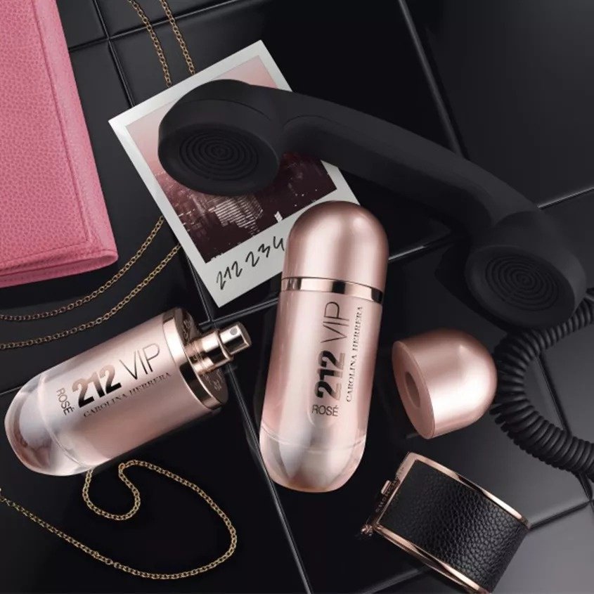 Carolina Herrera 212 VIP Rose парфюмерная вода EDP 50 мл, для женщин купить,41490