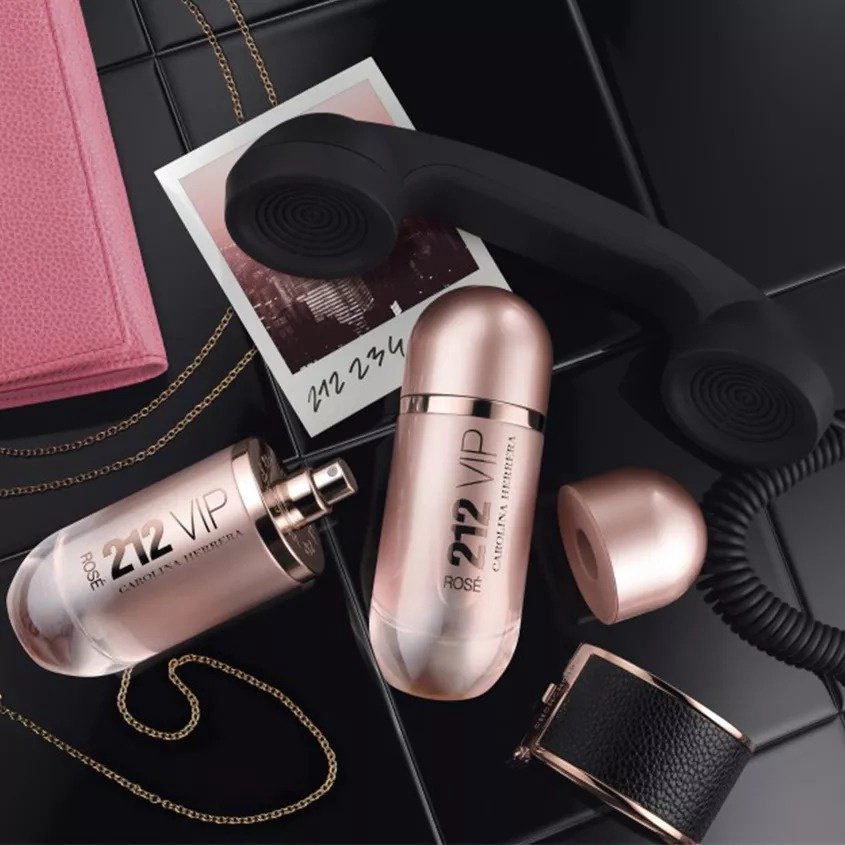 Carolina Herrera 212 VIP Rose парфюмерная вода EDP 50 мл, для женщин купить,41490