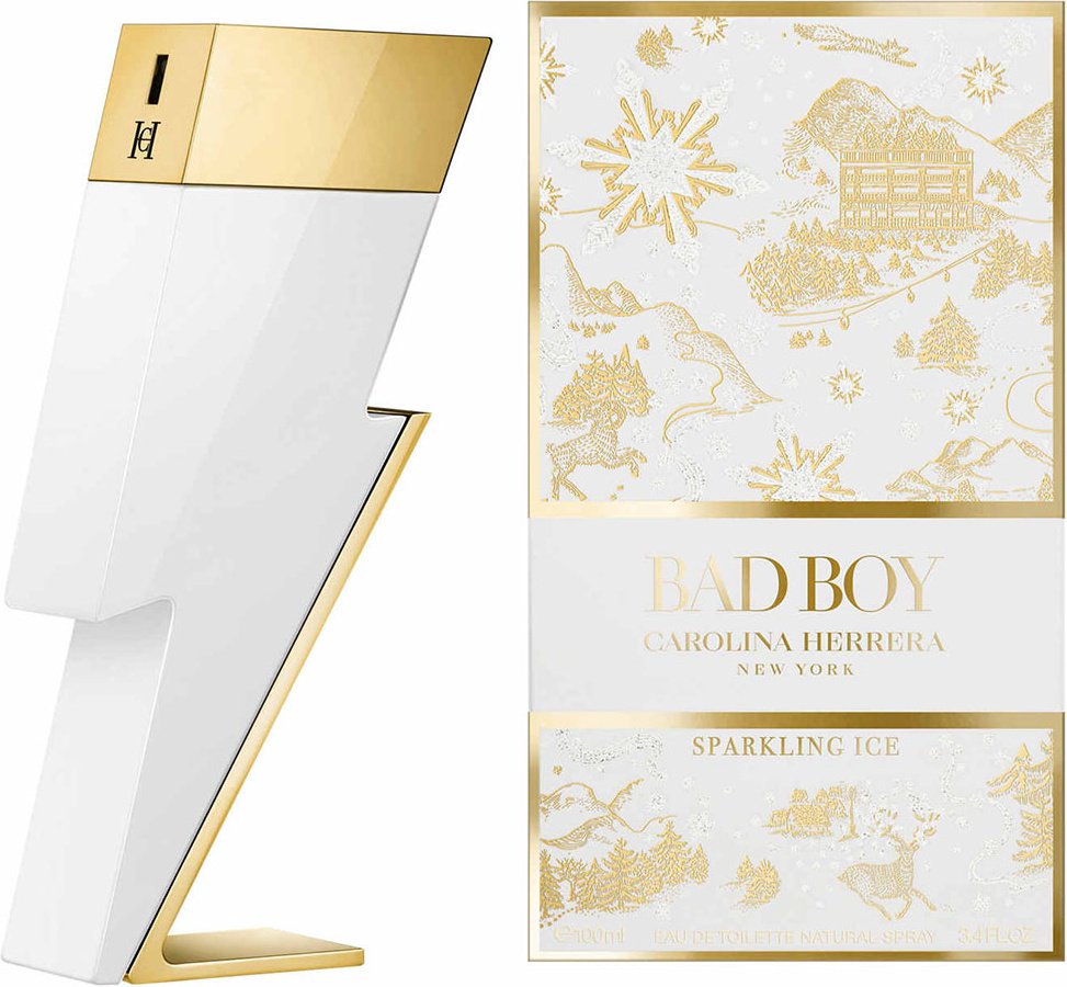 Carolina Herrera Bad Boy Collector Sparkling Ice туалетная вода EDT 100 мл, для мужчин купить,NaN