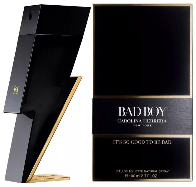 Carolina Herrera Bad Boy туалетная вода EDT 100 мл, для мужчин купить,54090