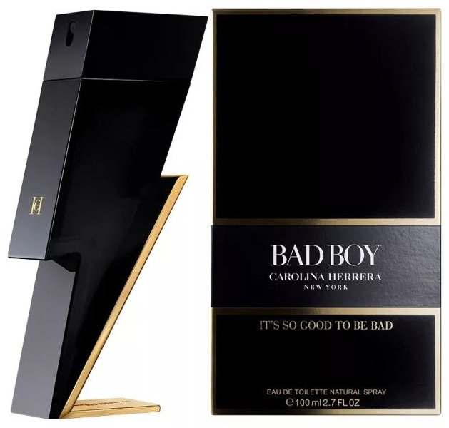 Carolina Herrera Bad Boy туалетная вода EDT 100 мл, для мужчин купить,54090